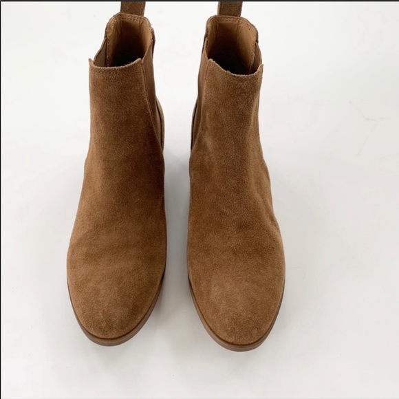 Steve Madden Dover Cognac Suede Chelsea Boot 7.5 - Picture 4 of 9